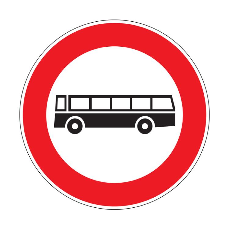 Transito vietato agli autobus