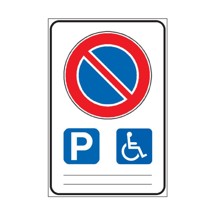 Sosta consentita a veicoli al servizio di persone invalide 